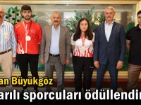 Başkan Büyükgöz Başarılı Sporcuları Ödüllendirdi