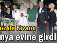 Deniz ile Kıvanç dünya evine girdi