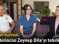 "Zeynep kızımızla gurur duyduk"