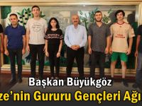 Başkan Büyükgöz Gebze’nin Gururu Gençleri Ağırladı