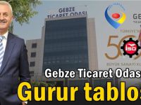 Gebze Ticaret Odası'nın gurur tablosu