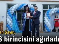 Başkan Şayir, YKS birincisini ağırladı