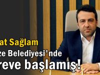 Murat Sağlam Gebze Belediyesi'nde göreve başladı!