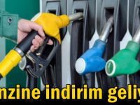 Benzine indirim geliyor