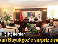 Gebzeli çiftçilerden Başkan Büyükgöz’e Sürpriz Ziyaret