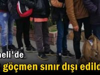 Kocaeli'de 160 göçmen sınır dışı edildi