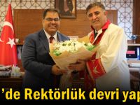 GTÜ’de Rektörlük Devri Yapıldı