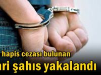 12 yıl hapis cezası bulunan firari şahıs yakalandı