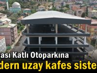 Dilovası Katlı Otoparkına modern uzay kafes sistemi