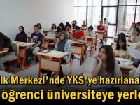 Gençlik Merkezi'nde YKS'ye hazırlanan 117 öğrenci üniversiteye yerleşti