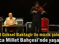 Üstad Göksel Baktagir ile müzik şöleni Darıca Millet Bahçesi’nde yaşandı