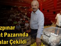 Kirazpınar Semt Pazarında Kuralar Çekildi