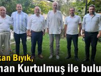 Başkan Bıyık, Numan Kurtulmuş ile buluştu