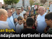 Başkan Bıyık, vatandaşların dertlerini dinledi