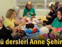 Örgü dersleri Anne Şehir'de