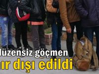 Kocaeli'de 35 düzensiz göçmen sınır dışı edildi