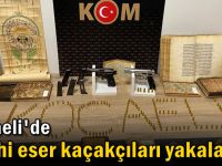 Tarihi eser kaçakçıları yakalandı