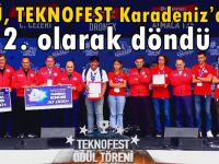 GTÜ, TEKNOFEST KARADENİZ’den 2. olarak döndü