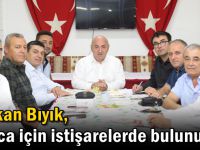 Başkan Bıyık, Darıca için istişarelerde bulunuyor