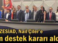 GEBZESİAD, Nail Çiler’e tam destek kararı aldı