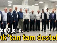 Çiler'e, Bıyık'tan tam destek!