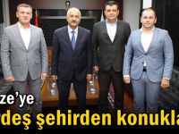 Gebze’ye Kardeş Şehirden Konuklar