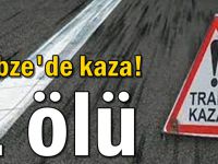 Karşıdan karşıya geçerken otomobilin çarptığı yaya öldü!