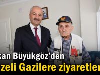 Başkan Büyükgöz’den Gebzeli Gazilere Ziyaretler