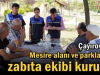 Mesire alanı ve parklar için zabıta ekibi kuruldu