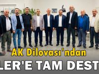 İlhan Yıldırım ve ekibinden Çiler'e tam destek!