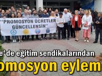 Eğitim sendikalarından promosyon eylemi