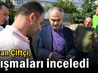 Çiftçi, ASM ve hizmet binası inşaatını inceledi