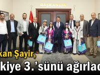 Başkan Şayir, Türkiye 3.’sünü ağırladı