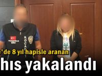 Gebze'de 8 yıl hapisle aranan şahıs yakalandı