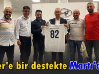 Martı'dan Çiler'e destek