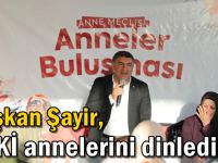 Başkan Şayir, TOKİ annelerini dinledi