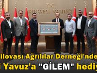 Dilovası Ağrılılar Derneğinden Vali Yavuz’a ziyaret