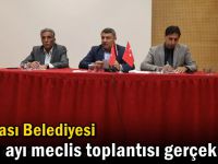 Dilovası Belediyesi Ekim ayı meclis toplantısı gerçekleşti