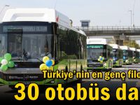 Türkiye’nin en genç filosuna 30 otobüs daha