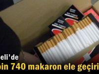 Kocaeli'de 53 bin 740 makaron ele geçirildi