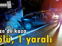 Gebze'de kaza; 1 ölü, 1 yaralı