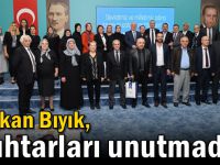 Başkan Bıyık, muhtarları unutmadı