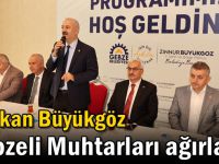 Başkan Büyükgöz Gebzeli Muhtarları Ağırladı