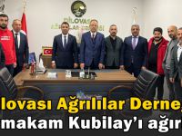 Dilovası Ağrılılar Derneği Kaymakam Kubilay’ı ağırladı