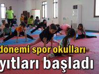 Kış dönemi spor okulları kayıtları başladı