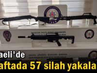 Kocaeli'de 1 haftada 57 silah yakalandı