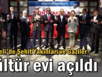 Kocaeli'de Şehit Yakınları ve Gaziler Kültür evi açıldı