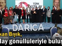 Başkan Bıyık, Kızılay gönüllüleriyle buluştu