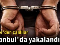 Gebze'den çaldılar İstanbul'da yakalandılar