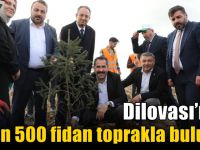 Dilovası’nda 2 bin 500 fidan toprakla buluştu